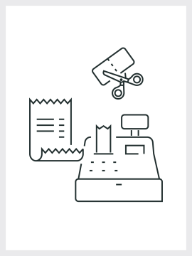 Чековая лента, термоэтикетка, этикет-лента