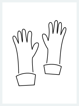 Хозяйственные перчатки