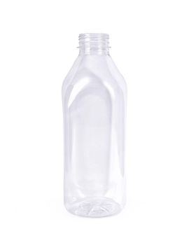 Бутылка ПЭТ 1000мл д38 без крышки квадратная(100шт/уп)