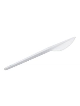 Нож белый эконом 165мм (100шт/уп)