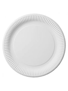 Тарелка бум д170 белая (100шт/уп)(1400шт/кор)