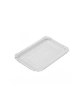 Тарелка бум 130*200 белая (100шт/уп)(1500шт/кор)