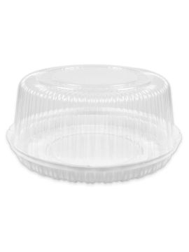 Контейнер пластиковый для торта круглый с крышкой SL-265GL (Аналог Т-265) (90шт/кор)