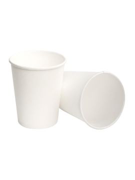 Стакан бум 350мл белый 2сл д90 (25шт/уп)(400шт/кор)