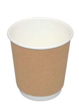 Стакан бум250млкрафт2слд80(30шт/уп)(600шт/кор)