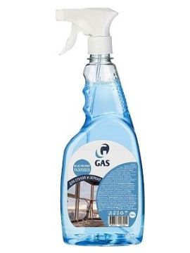 Средство для мытья стекол спрей 750мл Gas(17шт/кор)