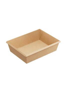 Контейнер бумажный OneClick 1000мл крафт (50шт/уп)(300шт/кор)