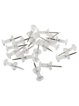 Силовые кнопки-гвоздики прозрачные