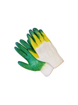 Перчатки х/б ПВХ с обливом (10пар/уп)(100пар/кор)