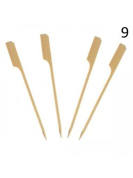 Пики бамбуковые «Гольф» 9см (100шт/уп)(40уп/кор)
