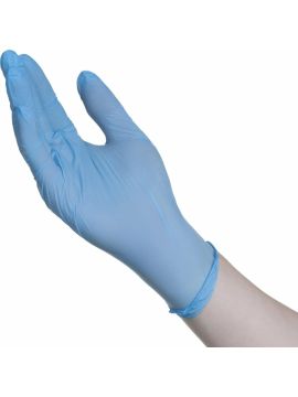 ПерчаткинитриловыенеопудренныеГолубыеL Медиок(100шт/уп)(20уп/кор)