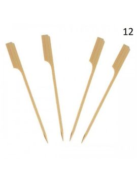 Пики бамбуковые «Гольф» 12см (100шт/уп)(40уп/кор)