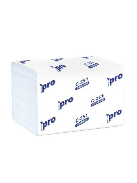 Салфетки бумажные белые диспенсерные 2сл 160*210мм 200л С251 (20уп/кор)