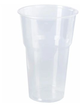 Стакан ПП 500мл прозрачный (50шт/уп)(1000шт/кор)