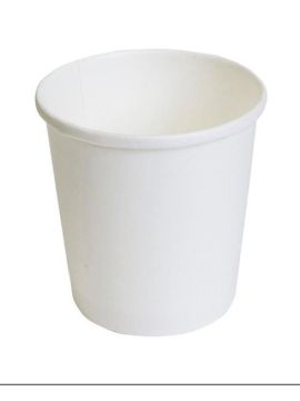 Стакан бум 100мл белый 1сл д62 (50шт/уп)(1000шт/кор)