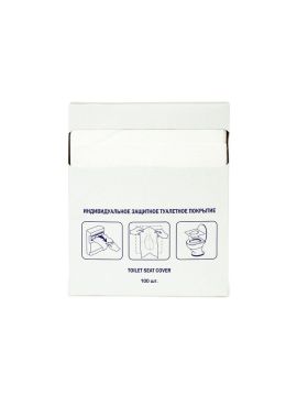 Покрытия для унитаза 1/4 (100шт/уп)(17уп/кор)