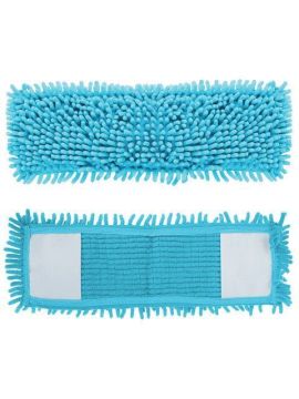 Насадка на швабру МОП микрофибра (плоская) 44*14 ассорти
