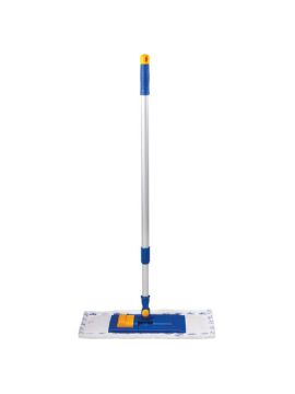 Швабра с насадкой 42см, телескопический черенок