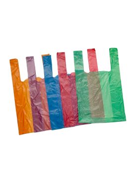 Пакет «Майка» цветной 25*12*45 11мкм (200шт/уп)(5000шт/кор)