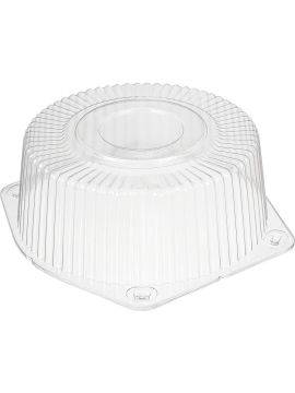 Крышка пластиковая к контейнеру для торта Т-245/1К (Т) (150шт/кор)