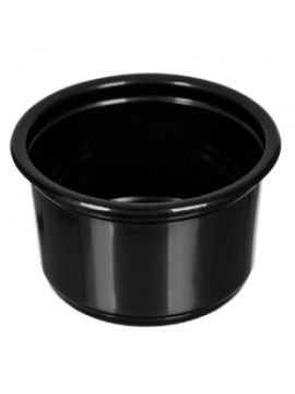 Контейнер пластиковый К-115 350мл черный (50шт/уп)(500шт/кор)