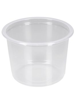 Контейнер пластиковый К-115 500мл прозрачный (50шт/уп)(500шт/кор)