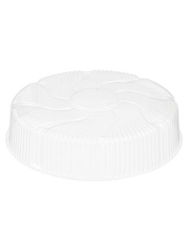 Контейнер пластиковый для торта круглый Т-266К (100шт/кор)