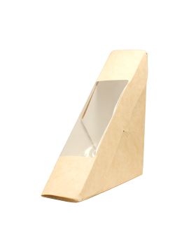 Контейнер бумажный для сендвича Sandwich 50 127*127*50 (50шт/уп)(600шт/кор)