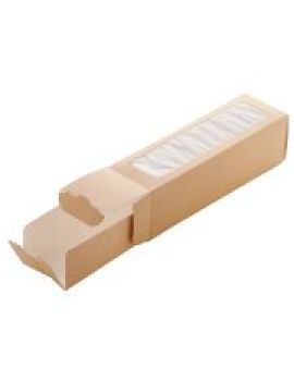 Контейнер бумажный для кондитерских изделий MB 12 крафт (50шт/уп)(300шт/кор)